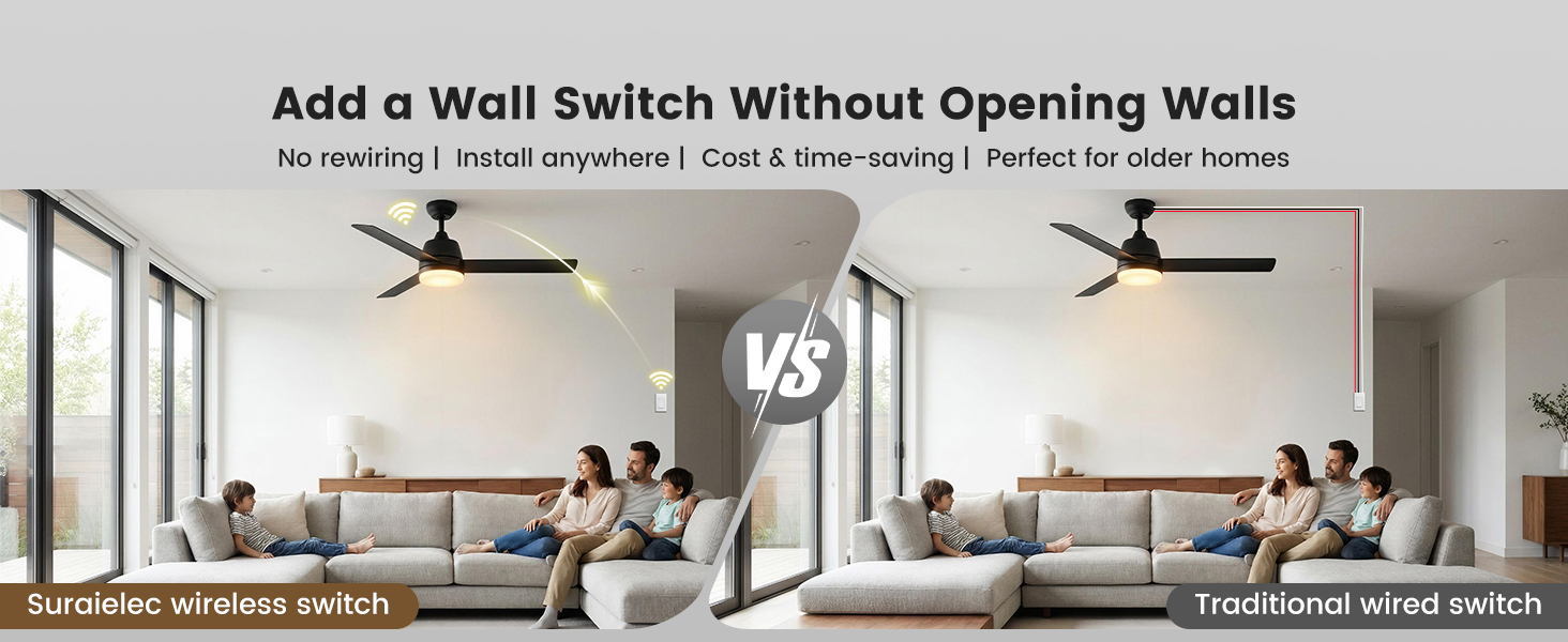 wireless light switch kit
