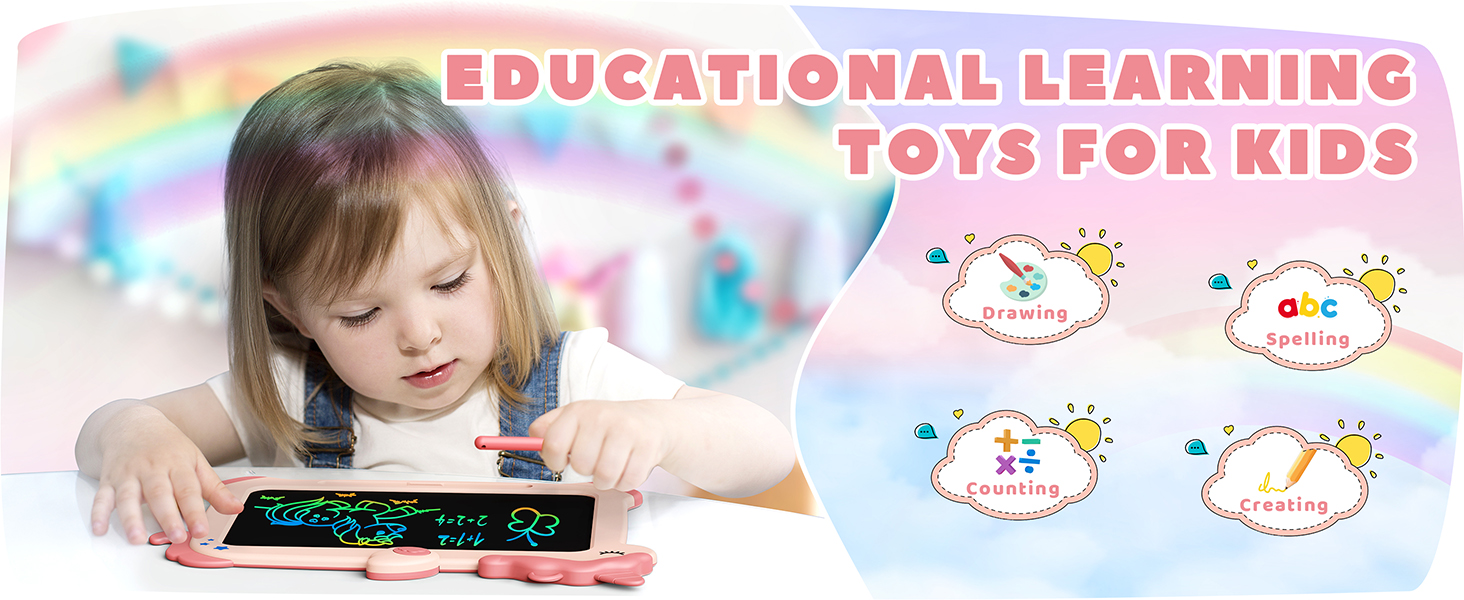 writing tablet for kids toys for 2 year old girl drawing pad for kids lcd writing tablet
