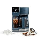 Hamilton Beach 2-Way 12 Cup Programmable Drip Hot and Iced Coffee Maker & Single Serve Coffee Mac...