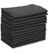 ZUPERIA Bar Mop Kitchen Towels- 12 Pack (16