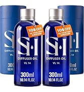 ScentHorizon Vanilla VL14 Hotel Diffuser Oil Refill, 2 x 10.14 oz (300 ml) | Vanilla & Anise, Amb...
