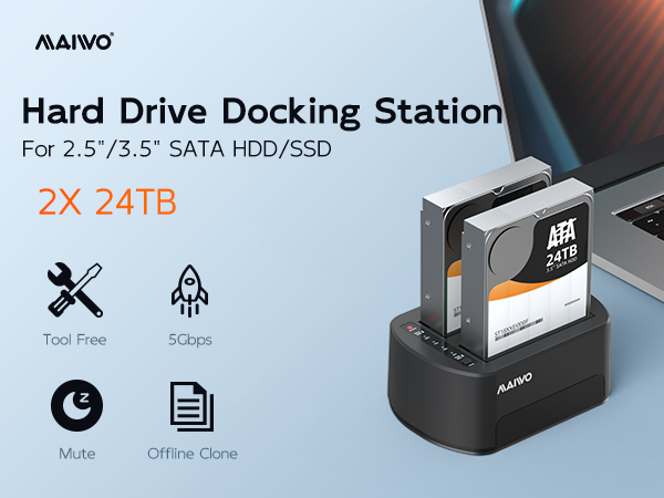 hard drive enclosure hard drive dock ssd case hard drive reader ssd to usb adapter 2.5 to 3.5