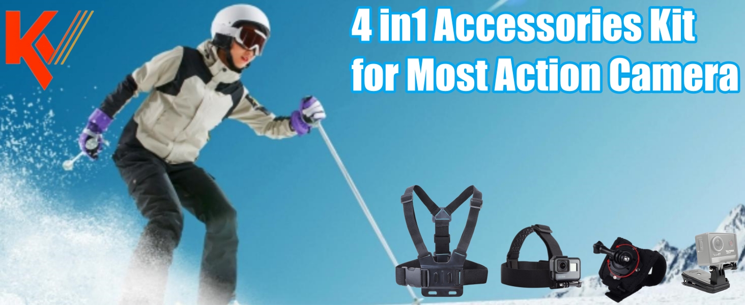 Accessories Kit for Action Camera