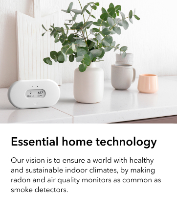 Airthings - essential home technology for air quality monitoring