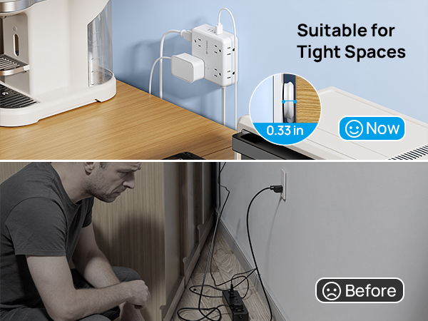 Suitable for Tight Spaces