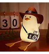 Cowboy Benson Duck lamp, Cute Seagull Night Light for Kids with Warm Color & Dimming Function, 12...