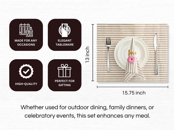 Khen 50-Count Luxury Disposable Napkins