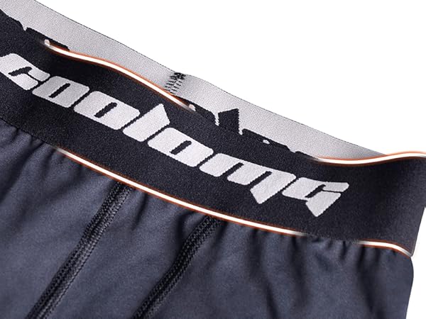 compression shorts with cup
