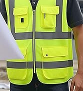 High Visibility Reflective Safety Vest