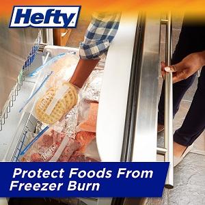 Hefty Slider Freezer Bags
