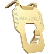 LZC 45 lb Claw Drywall Picture Hangers : 15 Pack Gold Wall Picture Hanging Hooks Heavy Duty Damag...