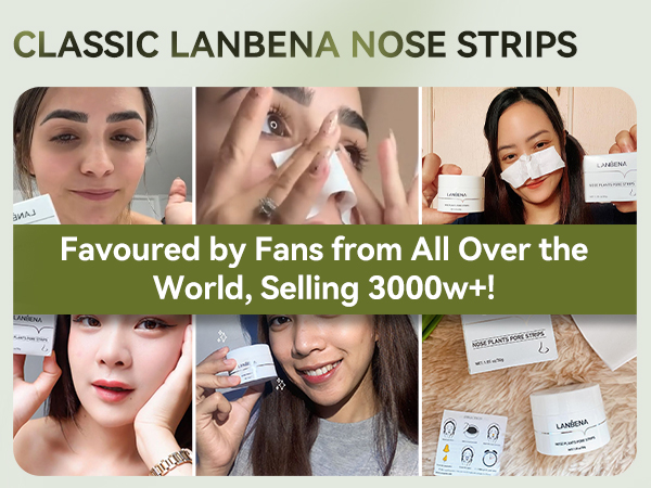 CLASSIC LANBENA NOSE STRIPS NHENA LANBENA Favoured by Fans fr rld, Selling 3000w+!