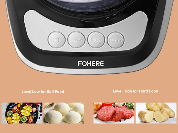 a close up of a food processor with various food ingredients on it.