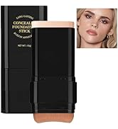 Foundation Stick, 2 in 1 Dual-Ended Long-Lasting Concealer Foundation Stick, Face Contouring foun...