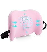 Lumbar Support Pillow for Office Chair, Car Lumbar Pillow Lower Back Pain Relief, Memory Foam Bac...