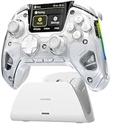ManbaOne Interactive Screen Wireless Gaming Controller for PC/Switch/iOS/Android,Hall Effect Stic...