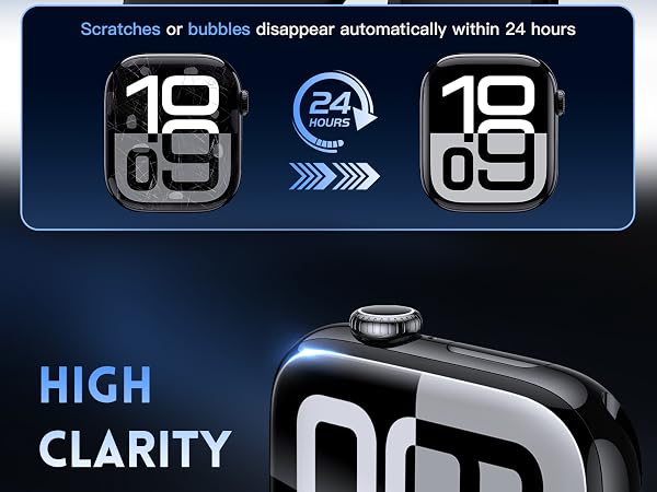 Soft Screen Protector for Apple Watch -3