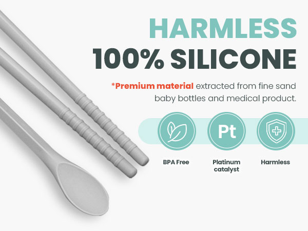 Premium 100% Silicone Harmless BPA-Free