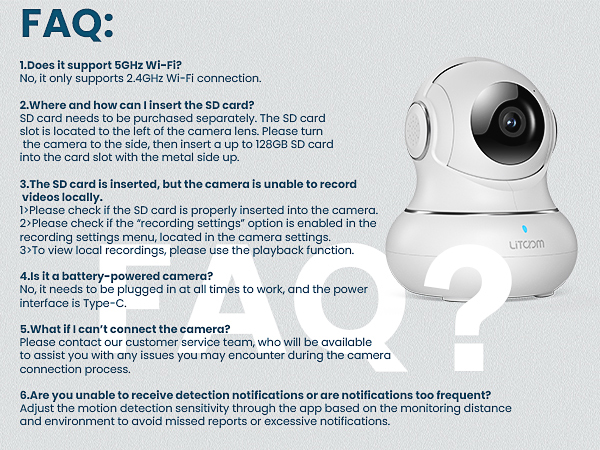 wifi camera pet camera indoor camera home security camera