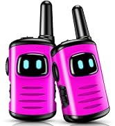 Kids Walkie Talkies Toys for Girls: comedyfun Mini Robots Walkies Talkies 2 Pack Birthday Gifts f...