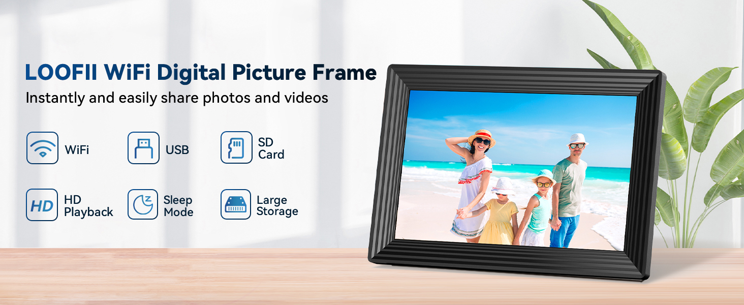 Frameo 10.1" WiFi Digital Picture Frame