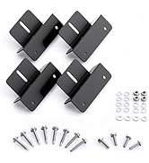 Callsun Z Brackets for Solar Panels Mount, Solar Panel Mounting Z Brackets 4 Units Supporting for...