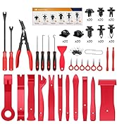 GOOACC 200Pcs Trim Removal Tool, Auto Push Pin Bumper Retainer Clip Set Fastener Terminal Remover...