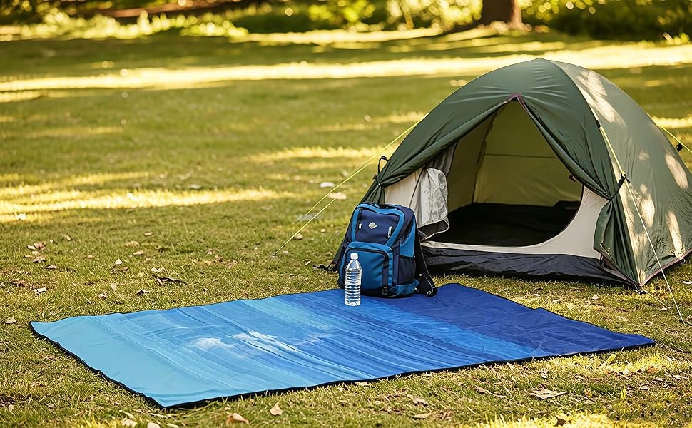 small family picnic blanket