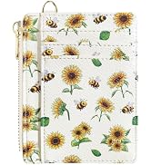 Sunwel Fashion Slim Credit Card Holder for Women Small Card Cases with Cute Prints ID Window (SUN...