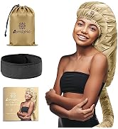 Bonnet Hair Dryer Attachment - Bonnet Hood Dryer with Headband That Reduces Heat Around Ears and ...