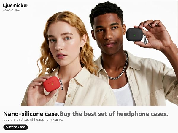 Soft Silicone AirPods Pro 2 Case