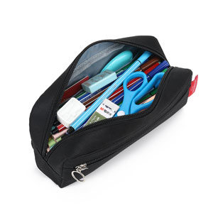 black pencil pouch