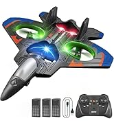 4DRC V32 Foam RC Planes with 3 Batteries, Remote Control Airplanes for Kids Adults 8-16, RC Drone...
