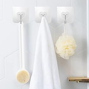 adhesive towel hooks