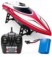 Force1 Velocity H102 RC Boat - Remote Control Boat for Pools and Lakes, Fast RC Boats for Adults ...