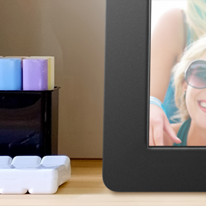frame on desk