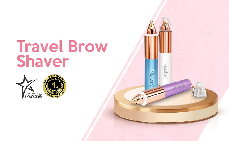 Travel Brow Shaver