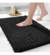 Yimobra Bathroom Rug Mat 24 x 17, Extra Soft Non Slip Absorbent Water Bath Rug, Quick Dry Machine...