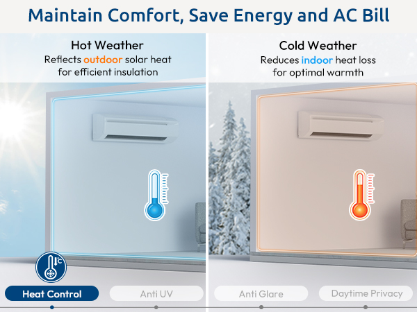 window film heat control