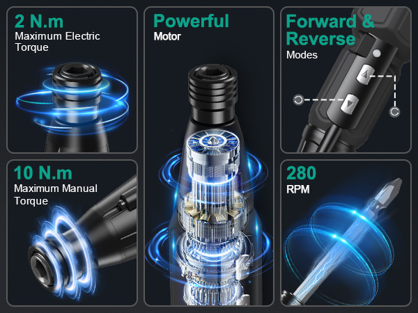 Electric Screwdriver Cordless