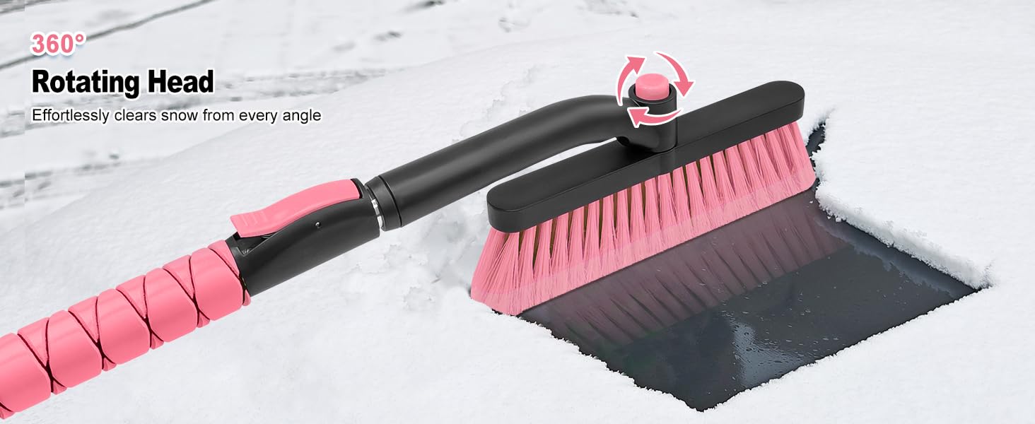 snow brush ice scraper