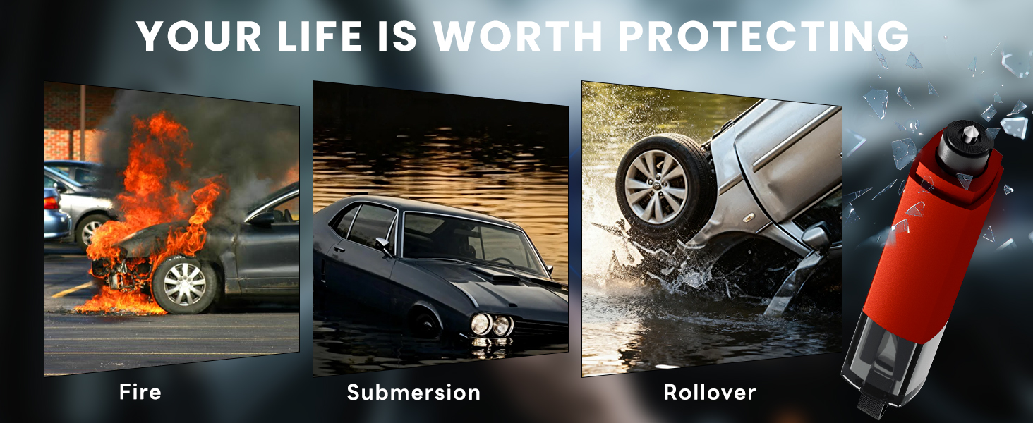 glass breaker and seatbelt cutter