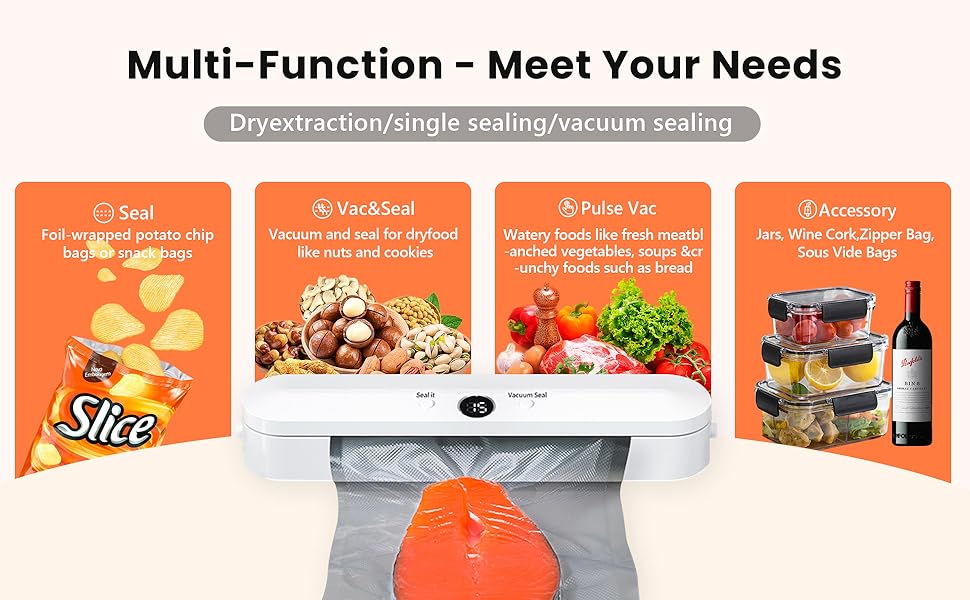 vacuum sealer bags for food