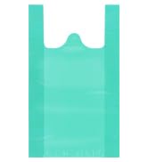 lake blue plastic bags