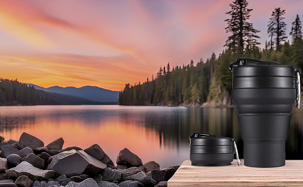 collapsible cup for traveling