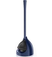LOVLOY Toilet Plunger with Holder, Plunger with Unique Holder, Plungers for Bathroom with Holder,...