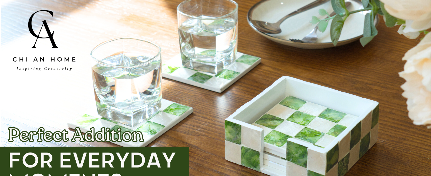 coasters decorative coasters drink coasters square coasters coaster set with holder
