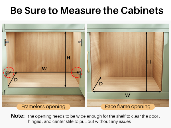 sliding cabinet organizer pull out shelves