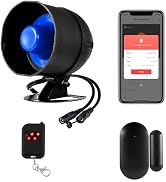 Smart Alarm System for Home Security, 120dB WiFi House Alarm Systems with Window Door Alarm Senso...