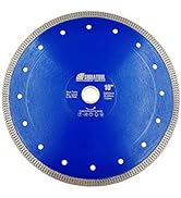 SHDIATOOL 10 Inch Diamond Saw Blade Cutting Porcelain Tile Ceramic Granite Marble Brick